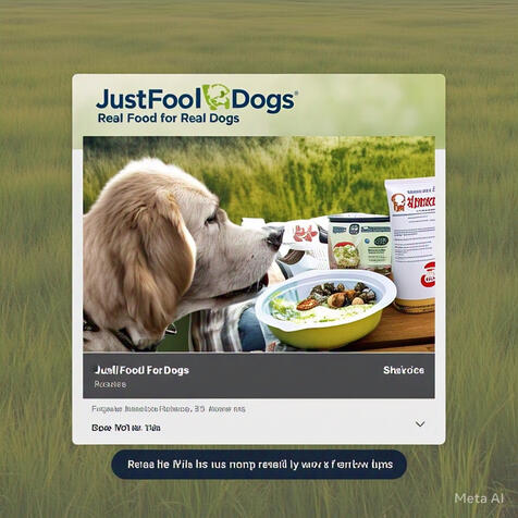 Fresh Meal for dog